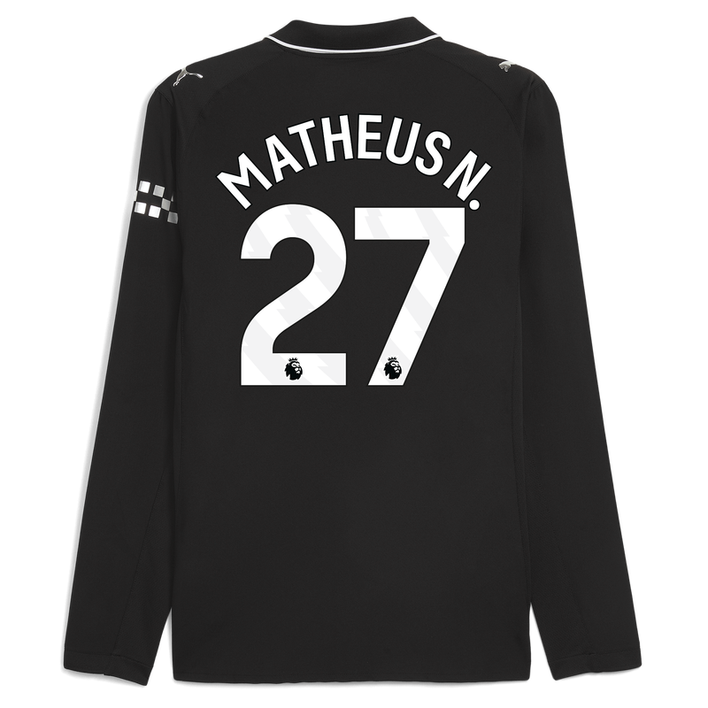MENS AUTHENTIC Away SHIRT LS-MATHEUS N.-27-EPL-PL - 