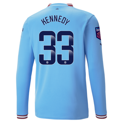 Maillot Manchester City Domicile manches longues 2022/23 avec flocage KENNEDY 33