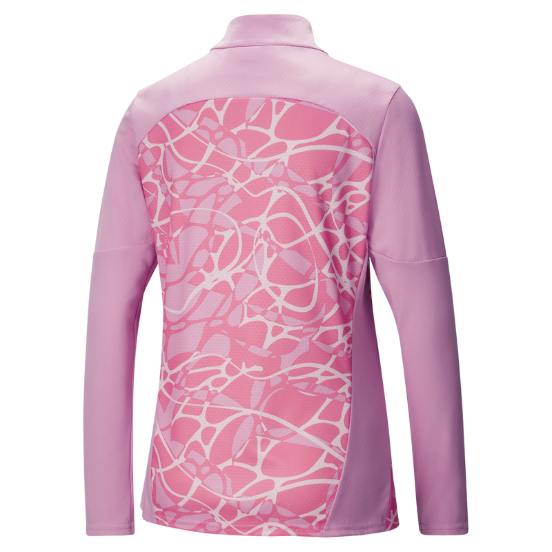 MCFC MW WMNS PREMATCH 1/4 ZIP TOP - pink icing
