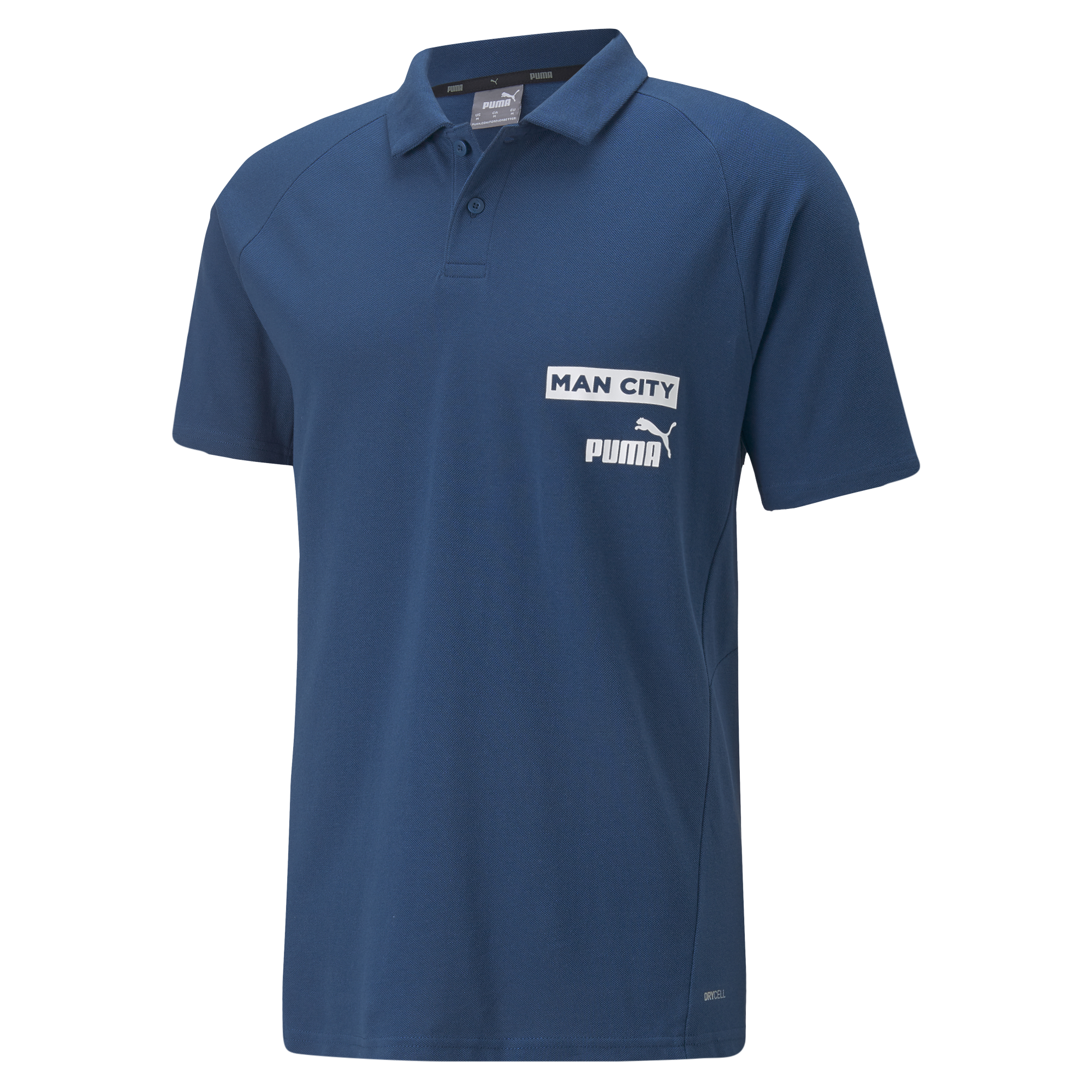 Manchester City Herren T-Shirt Cut & SEW Short Sleeve Top-grau-NEU 