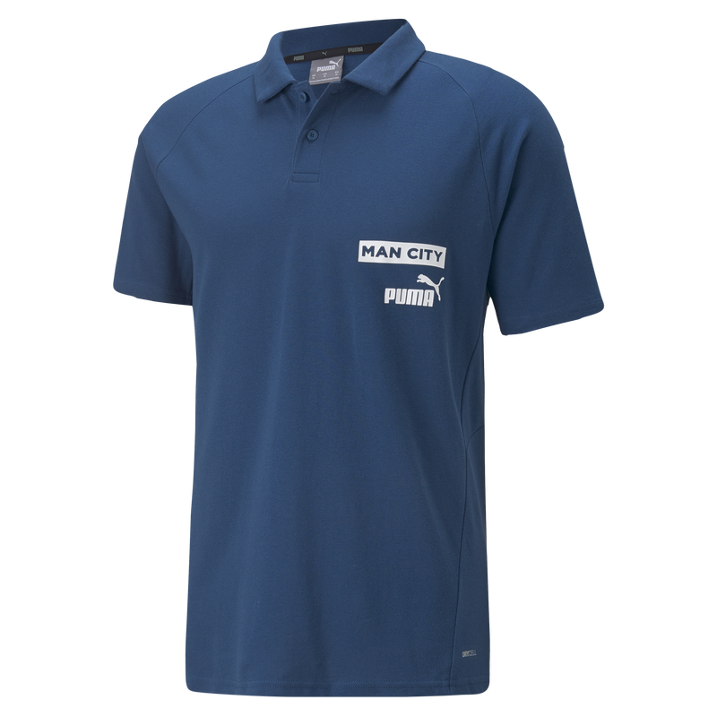 MCFC TR MENS CASUALS POLO - blue turquoise