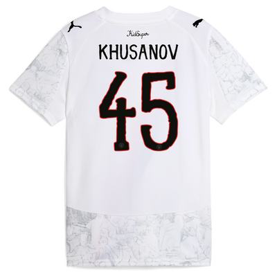 Women's Manchester City KidSuper Jersey 2025/26 With KHUSANOV 45 printing
