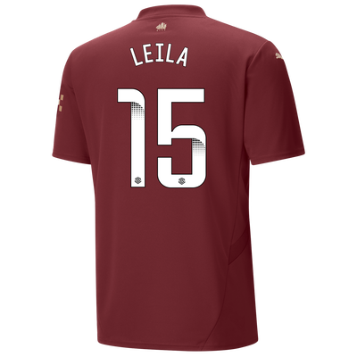 Manchester City Third Jersey 2024/25 With LEILA 15 Printing
