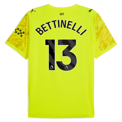Manchester City Goalkeeper Jersey 2025/26 With BETTINELLI 13 Printing