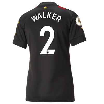 Women's Manchester City Away Jersey 2022/23 with WALKER 2 printing