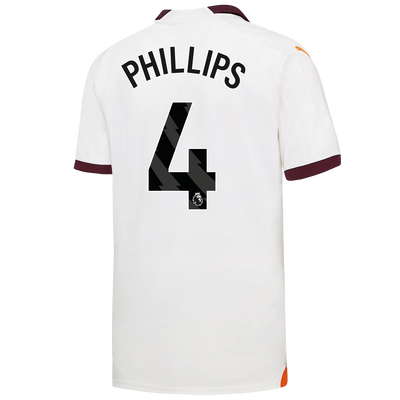Manchester City Away Jersey 2023/24 with PHILLIPS 4 printing