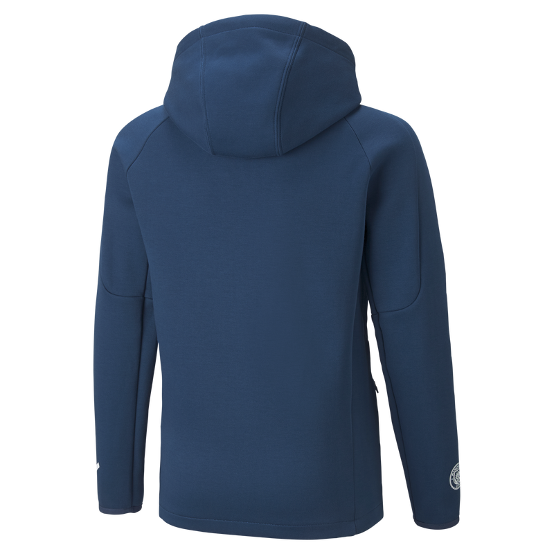 MCFC TR KIDS CASUALS HOODY JACKET - blue turquoise