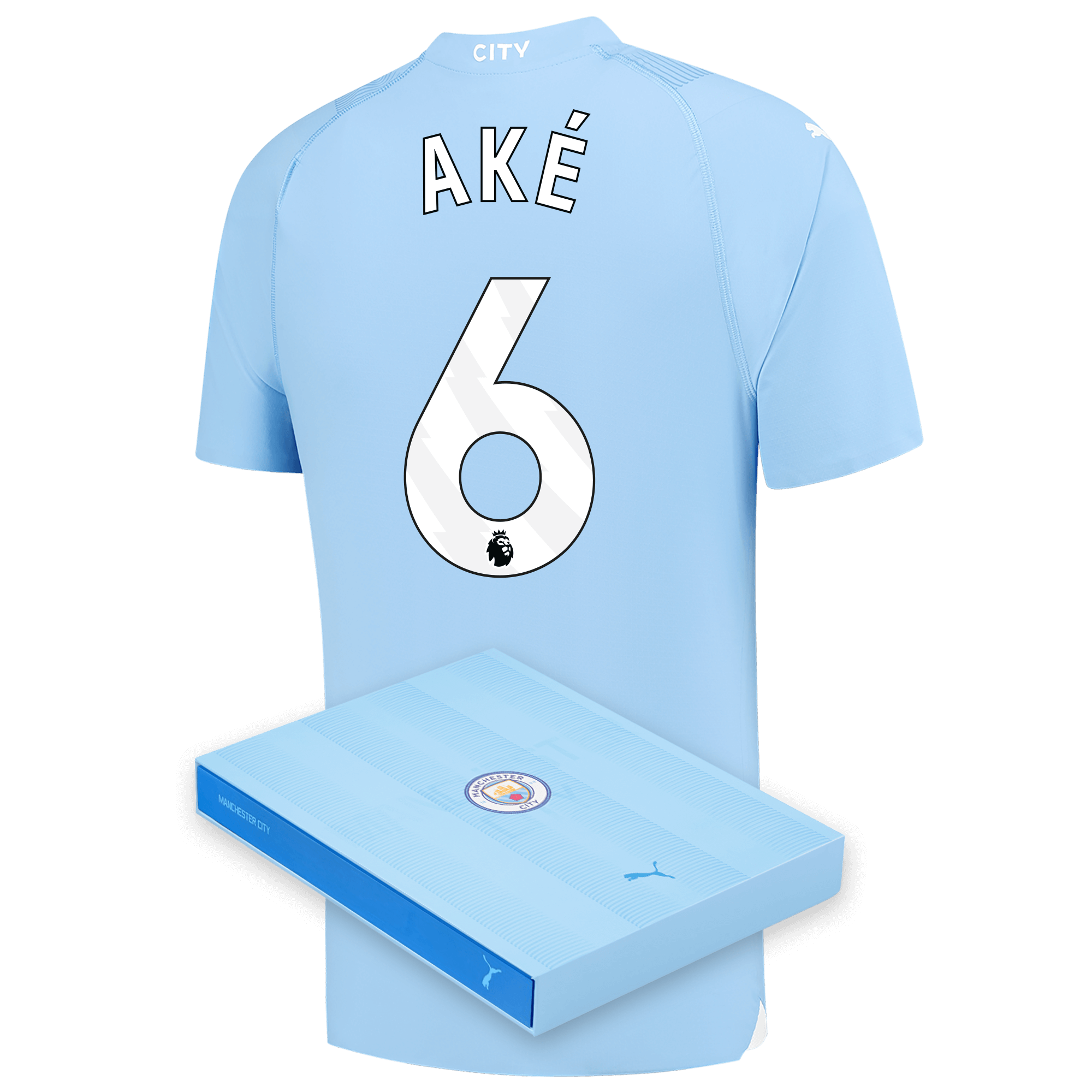 Primera Camiseta Manchester City Jugador Ake 2022-2023