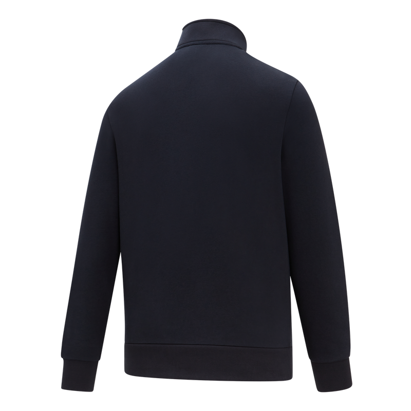 MCFC FW MENS CREST 1/4 ZIP - dark navy