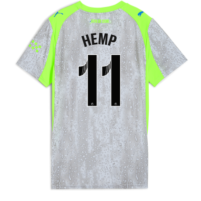 Womens' Manchester City Third Jersey 2025/26 With HEMP 11 Printing