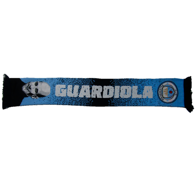 MCFC FW GUARDIOLA SCARF - blue