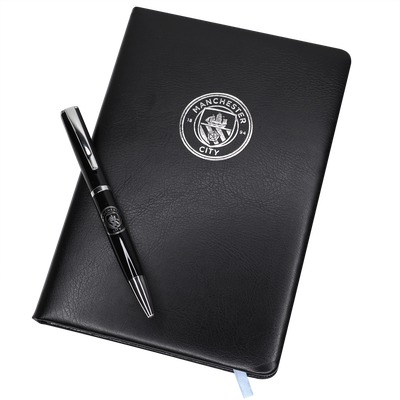 Manchester City Luxury Notepad & Pen Set