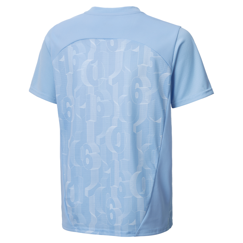MCFC MW KIDS PREMATCH SS JERSEY - team light blue