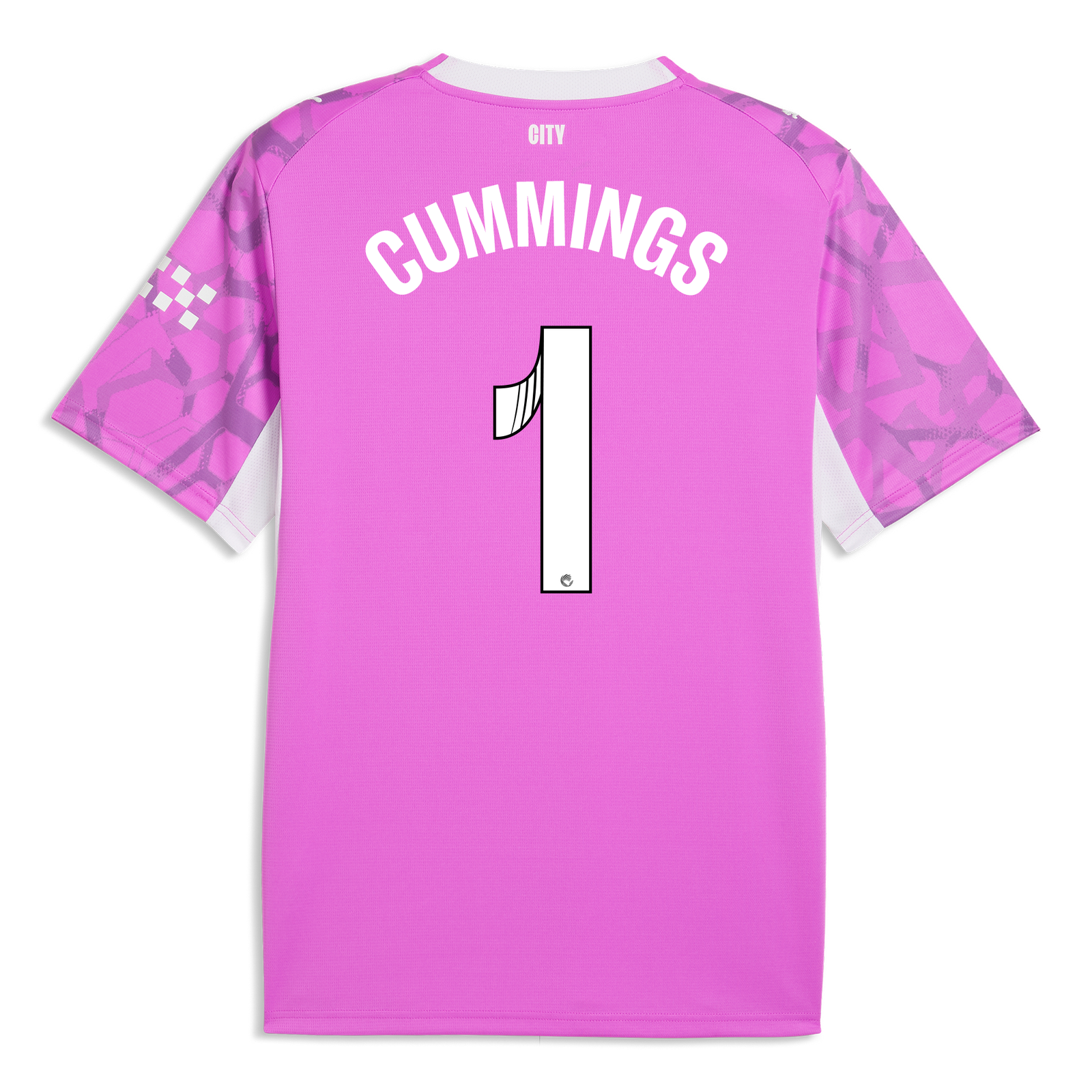 Manchester City Goalkeeper Jersey 2026/27 With CUMINGS 1 Printing