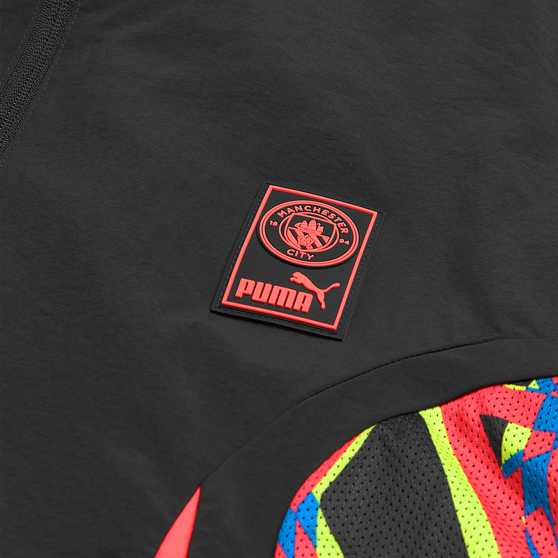 MCFC LW MENS FTBLNRGY WOVEN TOP - black