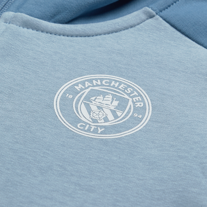 MCFC TR WOMENS CASUALS HOODED JACKET - blue