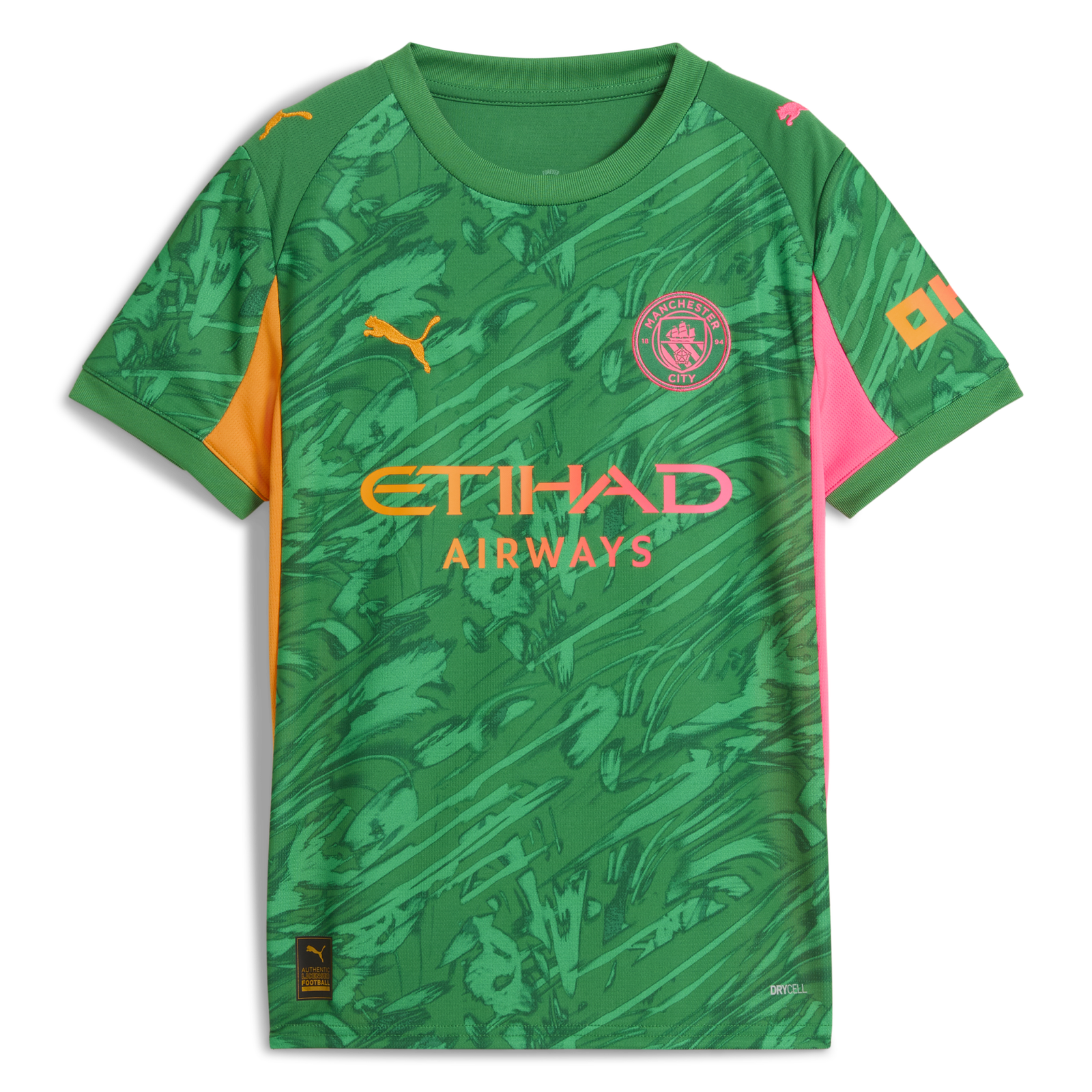 新品　NEW goal keeper ユニフォームセット　football Kids' Manchester City Goalkeeper Jersey 2025/26 | Official
