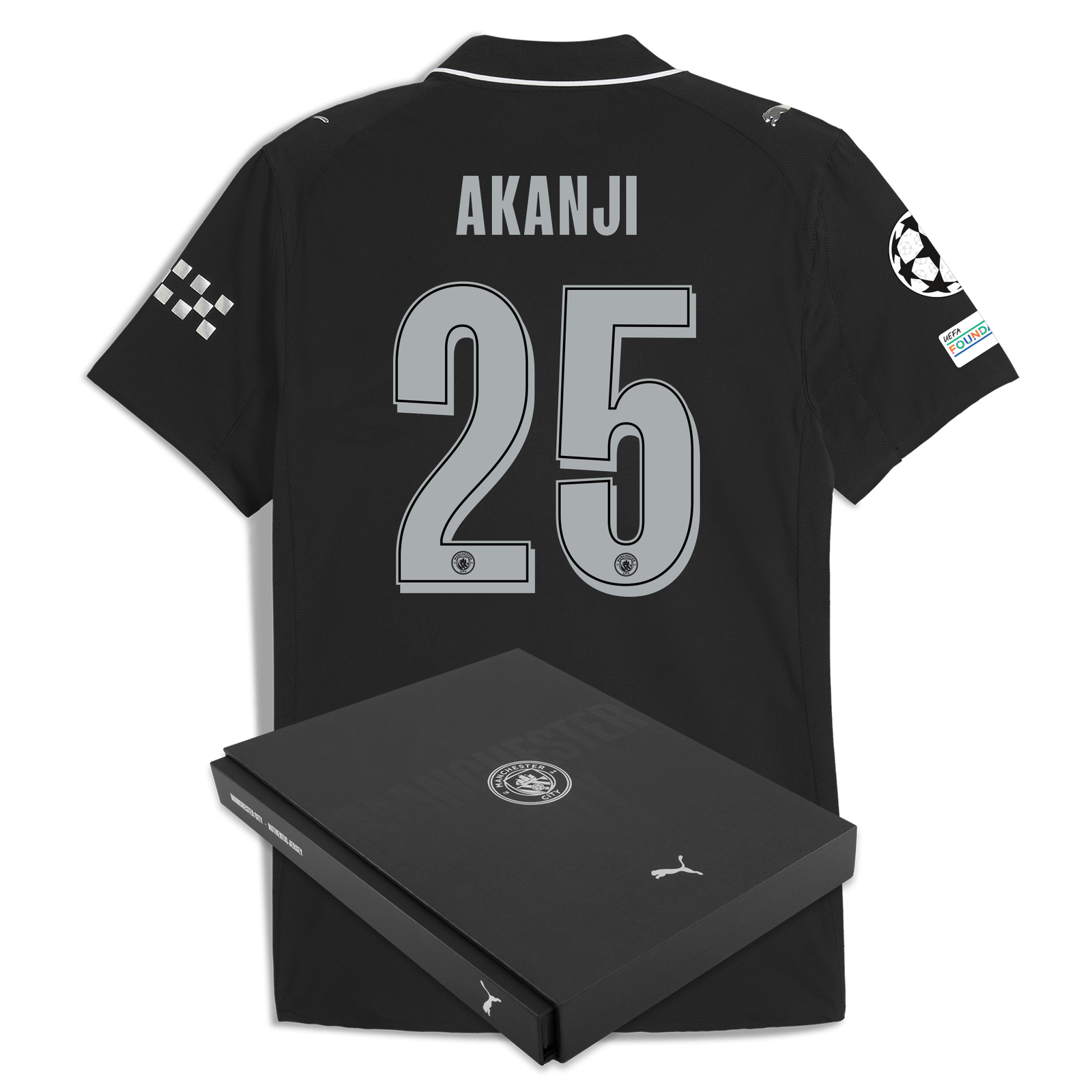 マンチェスター・シティ 2025/26 アウェイ 本物ジャージ AKANJI