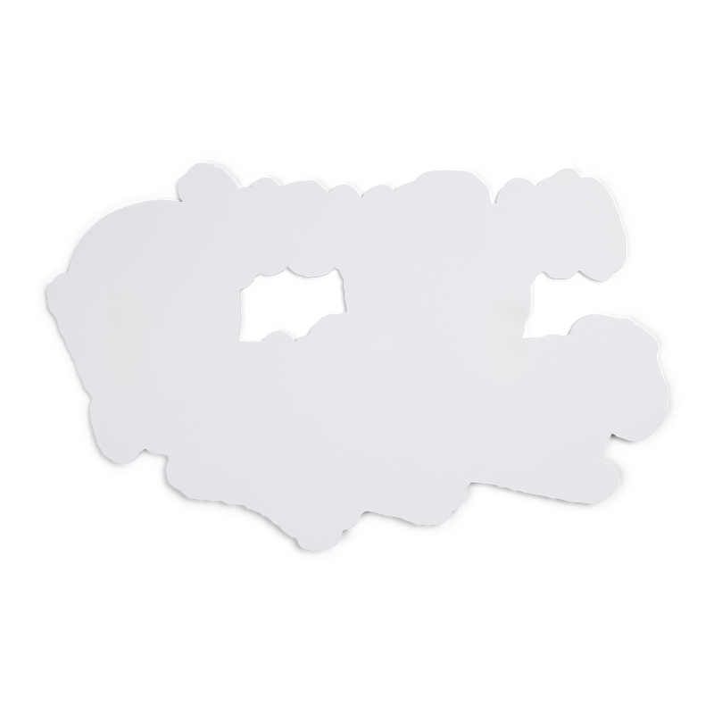 MCFC MW TAG FOLLOW YOU WALLART - blue