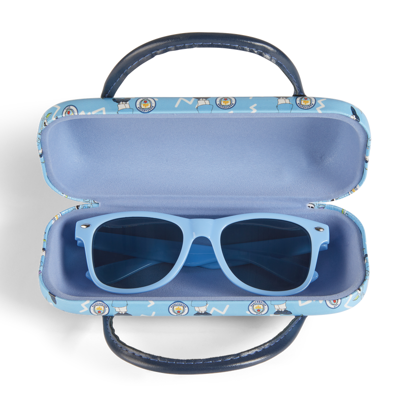 MCFC FW SUNGLASSES & CASE SET - blue
