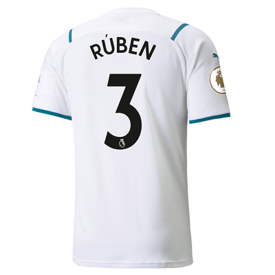 Manchester City Away Shirt 21/22 with Rúben Dias printing