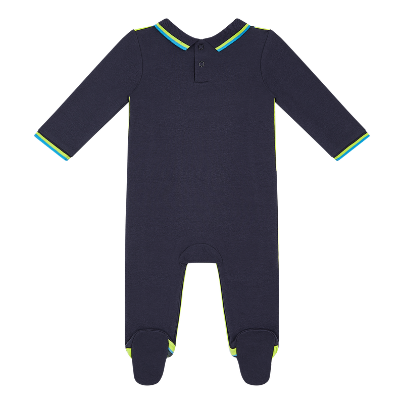 MCFC FW 24/25 AWAY BABY SLEEPSUI - yellow / navy