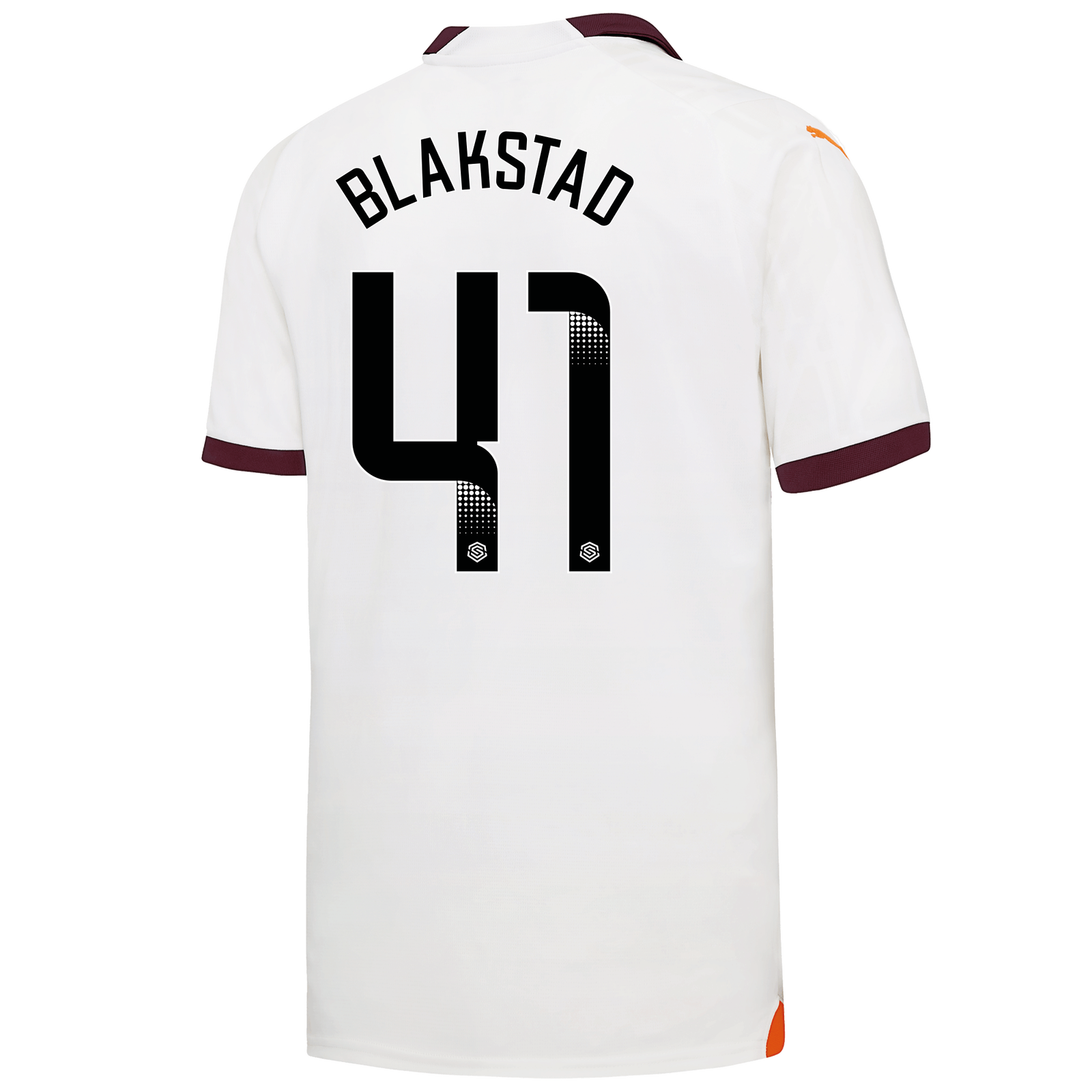 Maillot Manchester City Extérieur 2023/24 avec flocage BLAKSTAD 41
