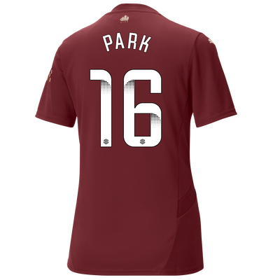 Women's Manchester City Third Jersey 2024/25 With PARK 16 Printing