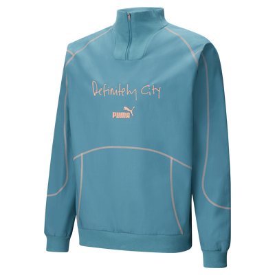 新品マンチェスターシティ×ノエルドリルトップスDEFINITELY CITY M