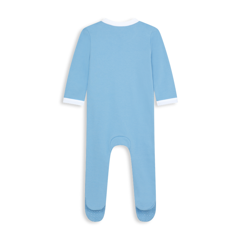 MCFC 25/26 HOME BABY SLEEPSUIT - blue