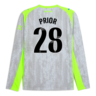 Maillot Third Manchester City 2025/26 à manches longues avec impression de PRIOR 28 Printing