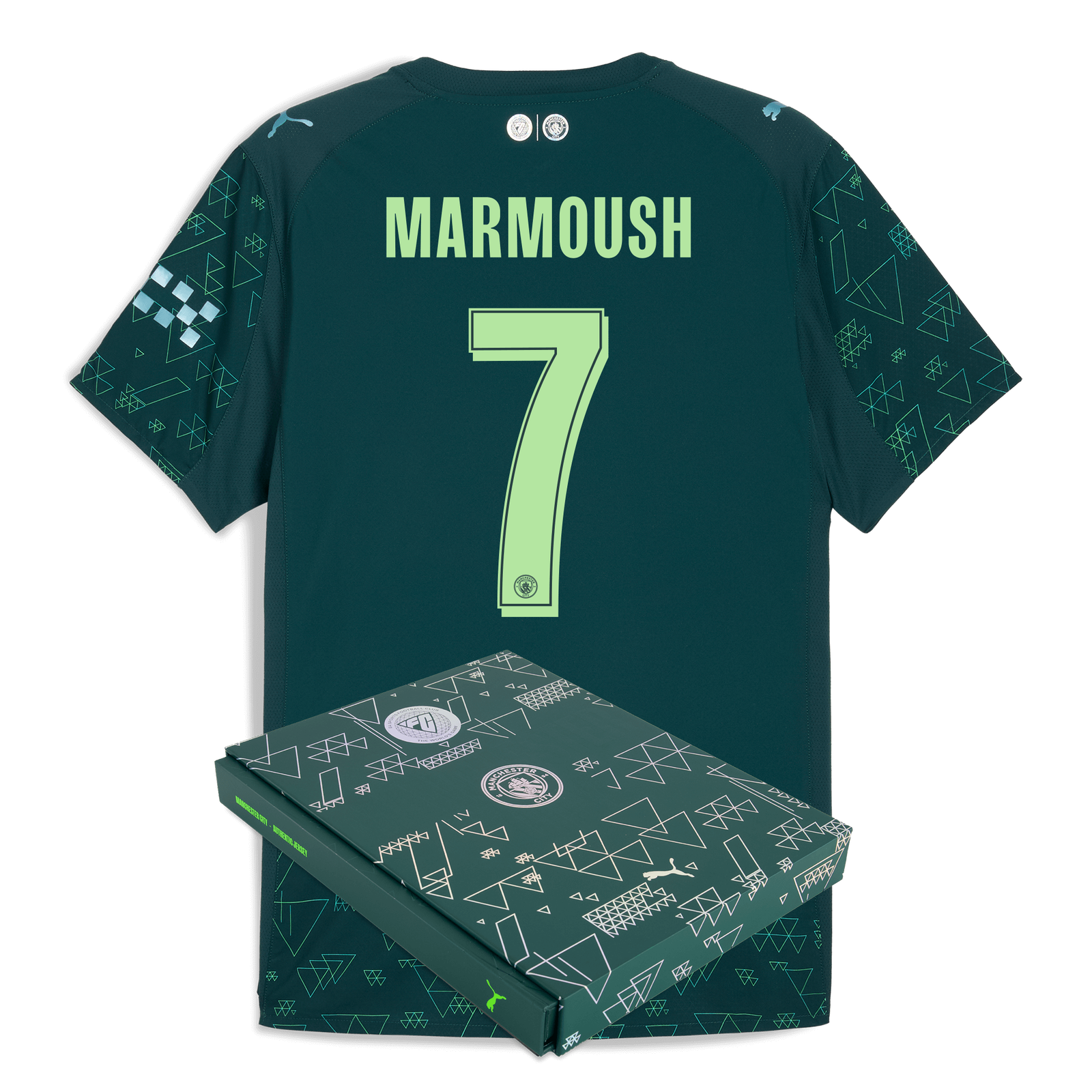 25/26 シーズンマンチェスター・シティ CL仕様MARMOUSH Lサイズ マンチェスター・シティ EA SPORTS FC オーセンティック