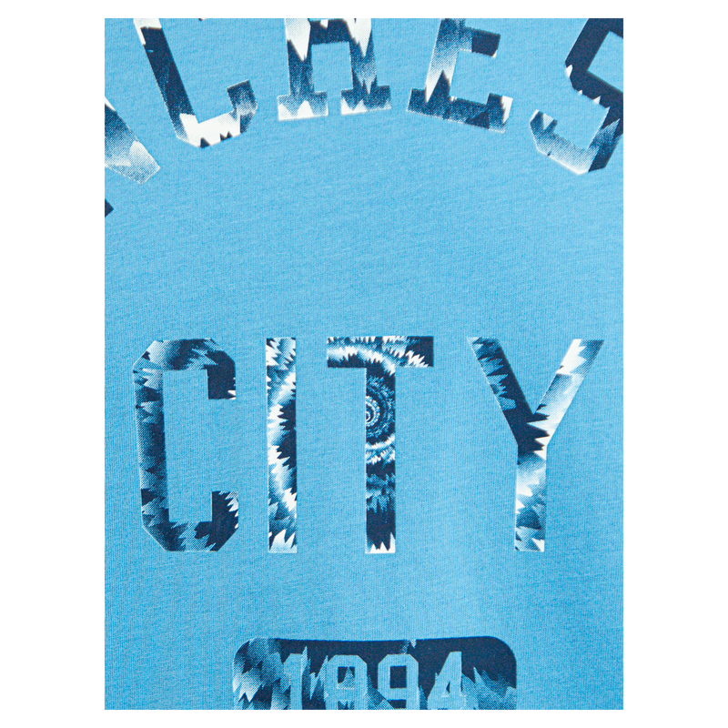 MCFC FW MENS MCR TIEDYE TSHIRT - light blue
