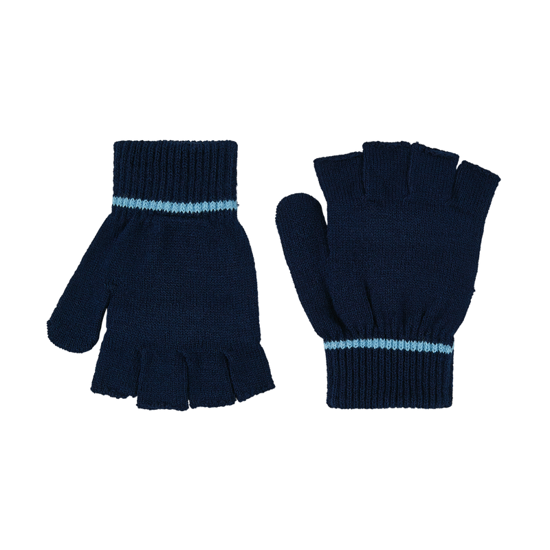 MCFC FW KIDS MASCOT GLOVES - navy