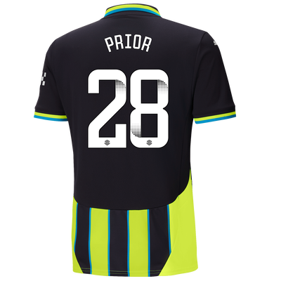 Manchester City Away Jersey 2024/25 With PRIOR 28 Printing