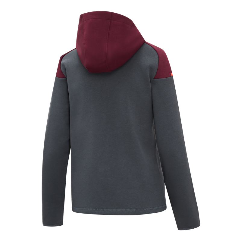 MCFC TR WOMENS CASUALS HOODED JACKET - grey