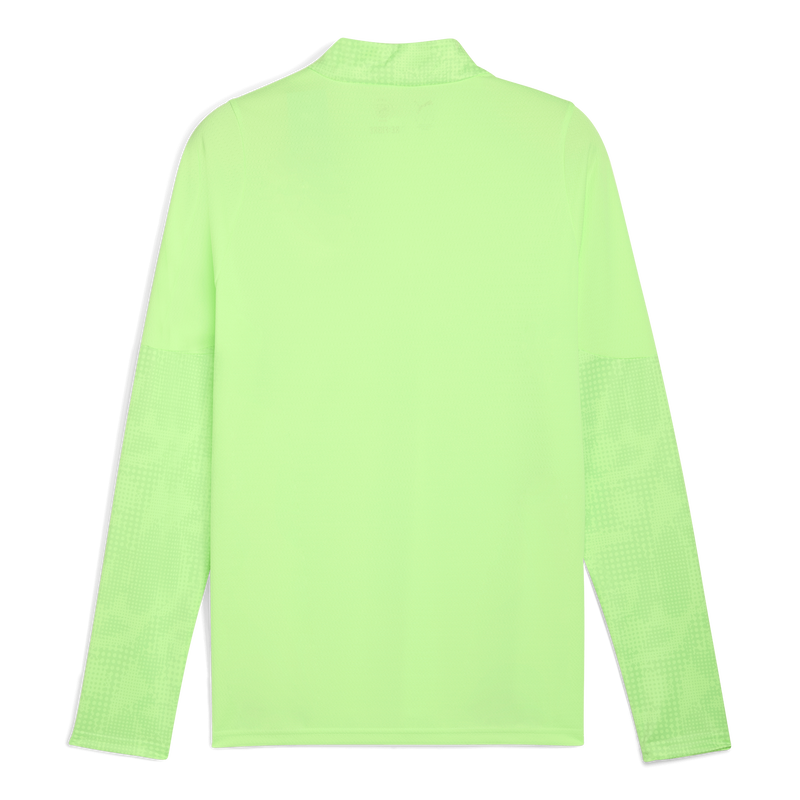 MCFC TR MENS TRAINING 1/4 ZIP TOP - yellow