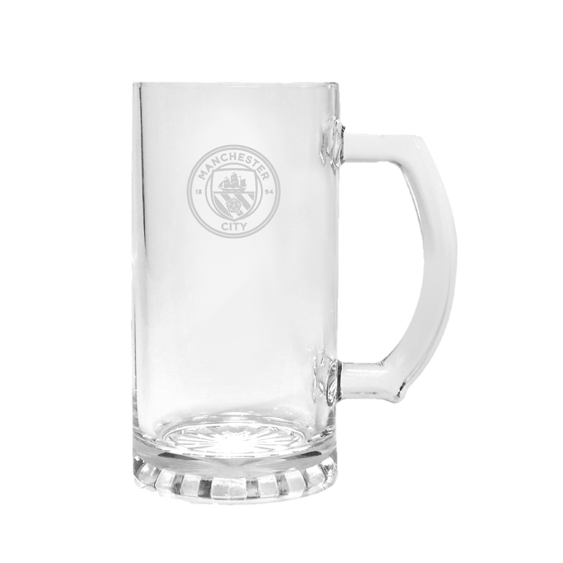 MCFC FW TANKARD GLASS - transparent