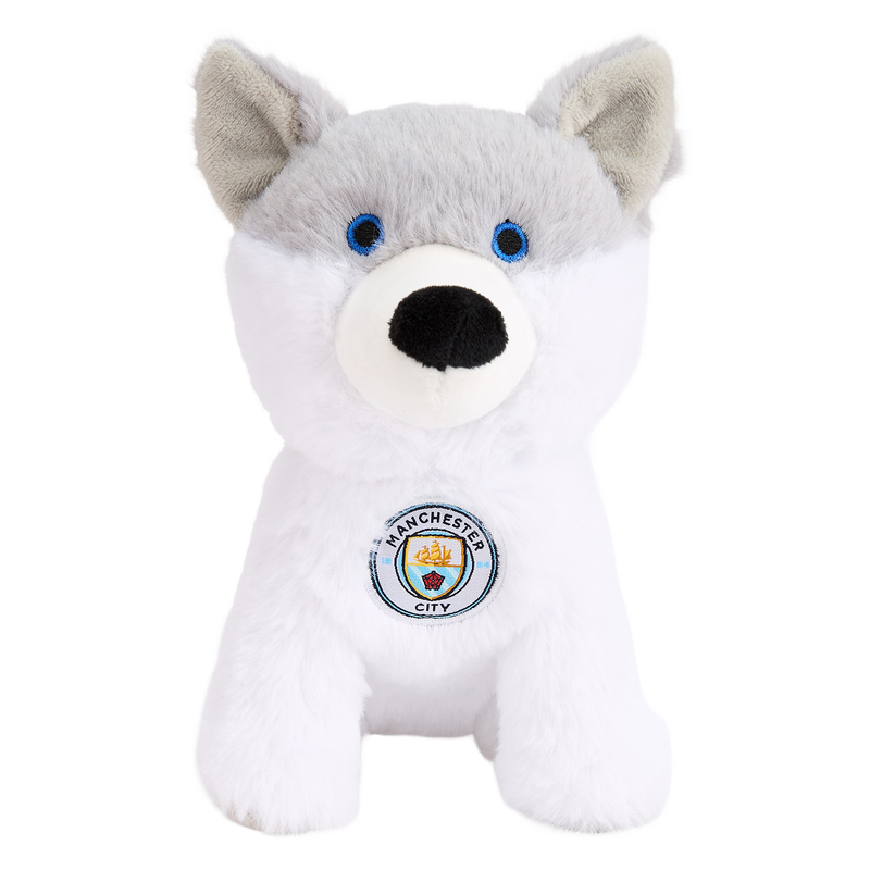 MCFC LUNA THE HUSKY PLUSH - grey