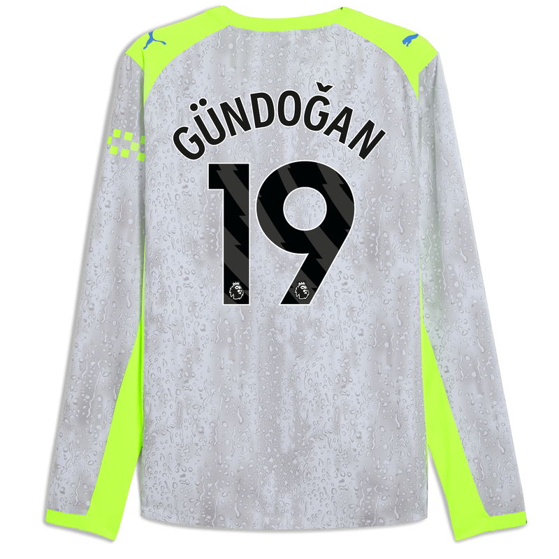 MENS AUTHENTIC Third SHIRT LS-GÜNDOĞAN-19-EPL-PL - 