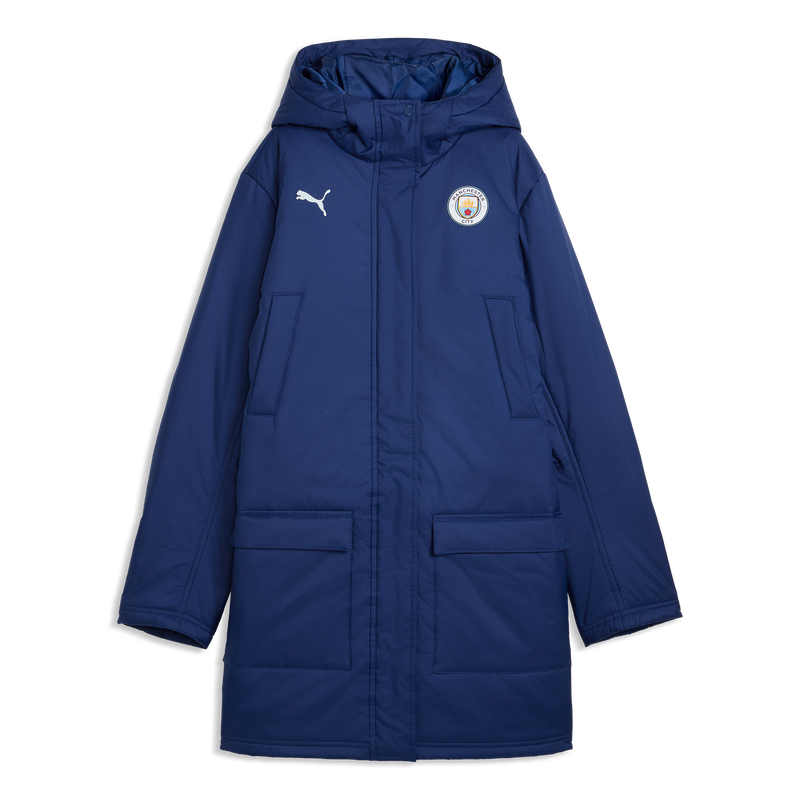 MCFC TR WMNS WINTER JKT - Blue Jewel-Dewdrop