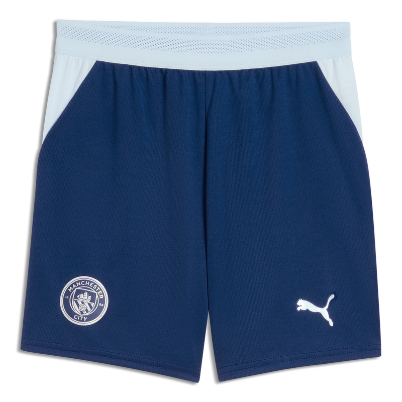 MCFC RP KIDS SHORTS - Blue Jewel-Icy Blue
