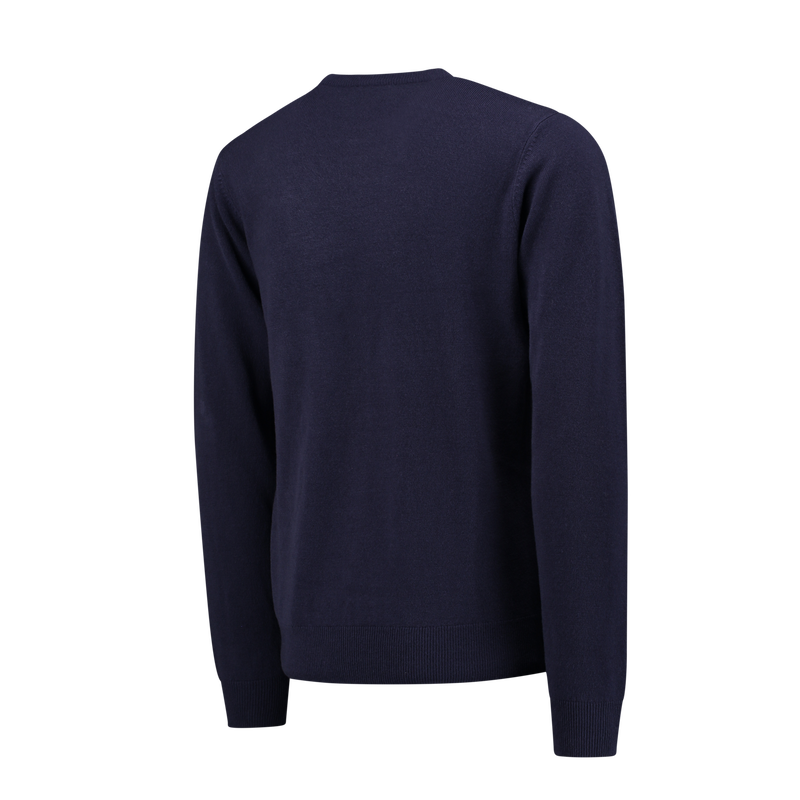 MCFC FW MENS KNIT CREW NECK JUMPER - navy
