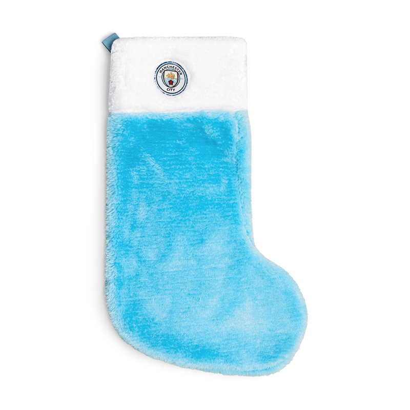 MCFC DELUXE STOCKING - blue