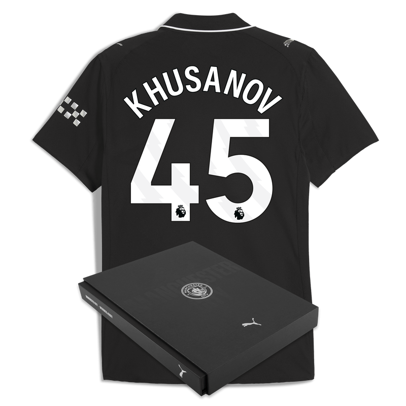 MENS AUTHENTIC Away SHIRT SS-KHUSANOV-45-EPL-PL - 