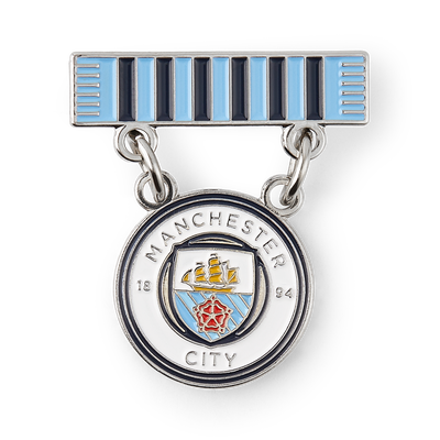 Bufanda con escudo del Manchester City