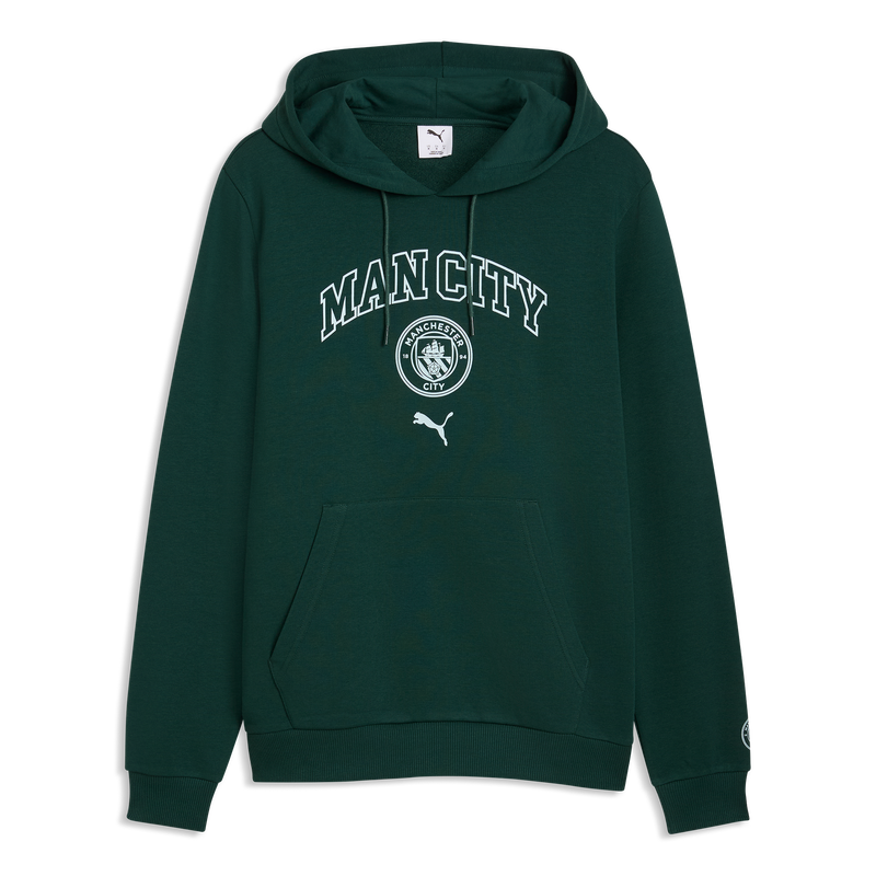 MCFC LW MENS FTBLCULTURE HOODIE - Green Terrain-Sea Glass