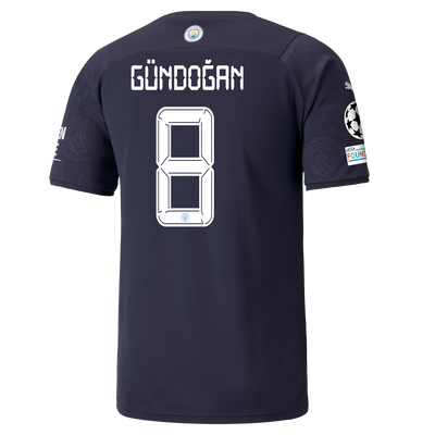 Manchester City 3rd Shirt 21/22 with İlkay Gündoğan printing