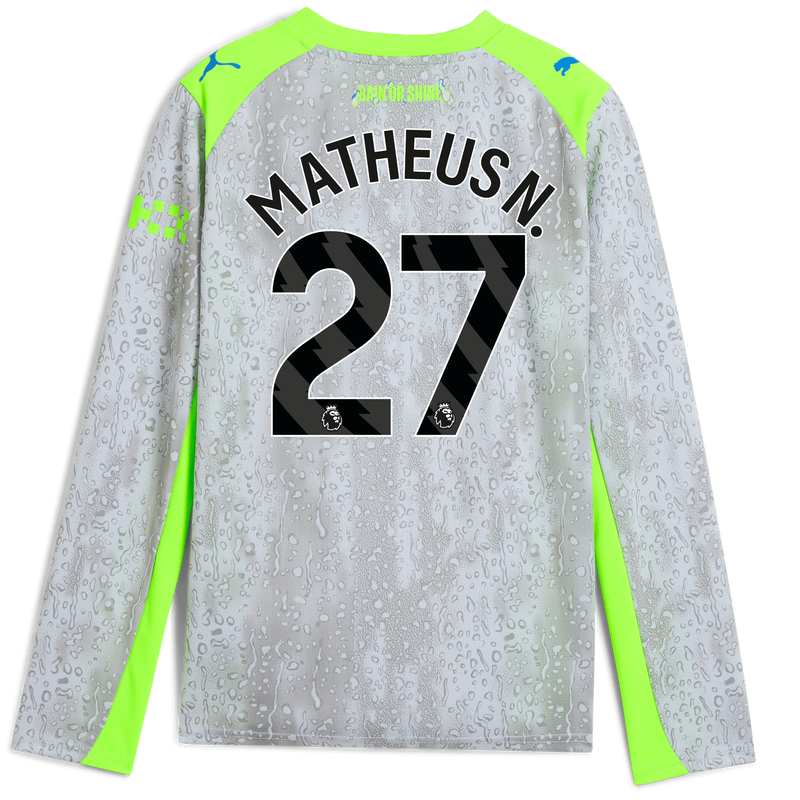 KIDS Third SHIRT LS-MATHEUS N.-27-EPL-PL - 