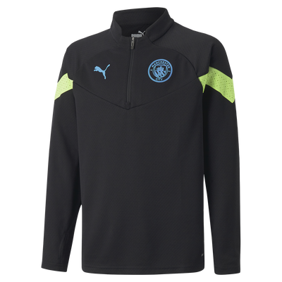 Top con zip a 1/4 Training Manchester City per bambini